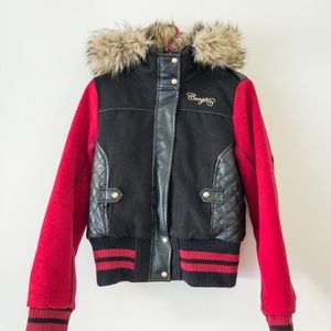 Coogi hooded warm jacket